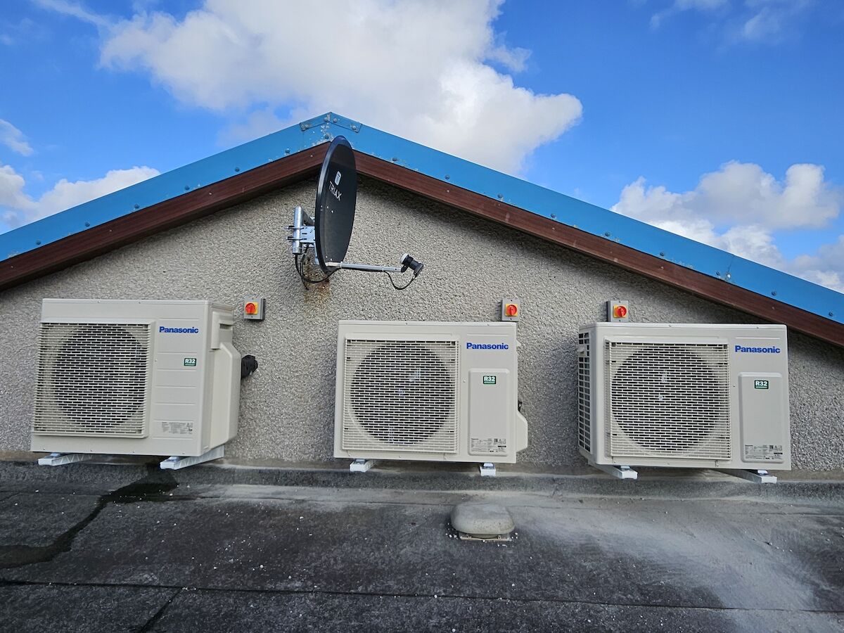 Picture of Installing a new Panasonic Air to Air Heating System | Shetland ...